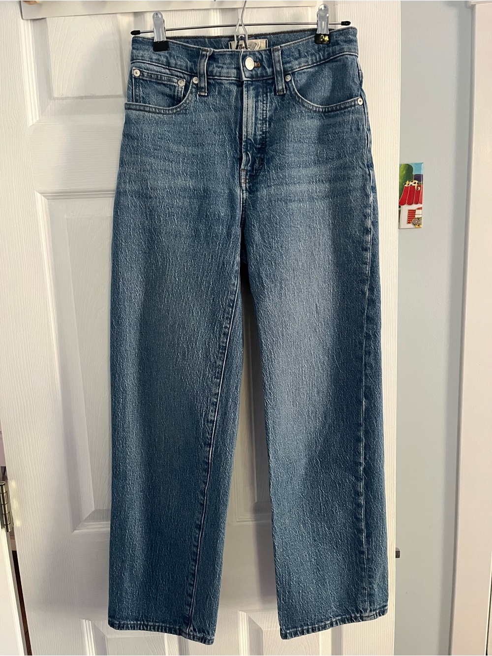 Madewell high rise wide leg Jean